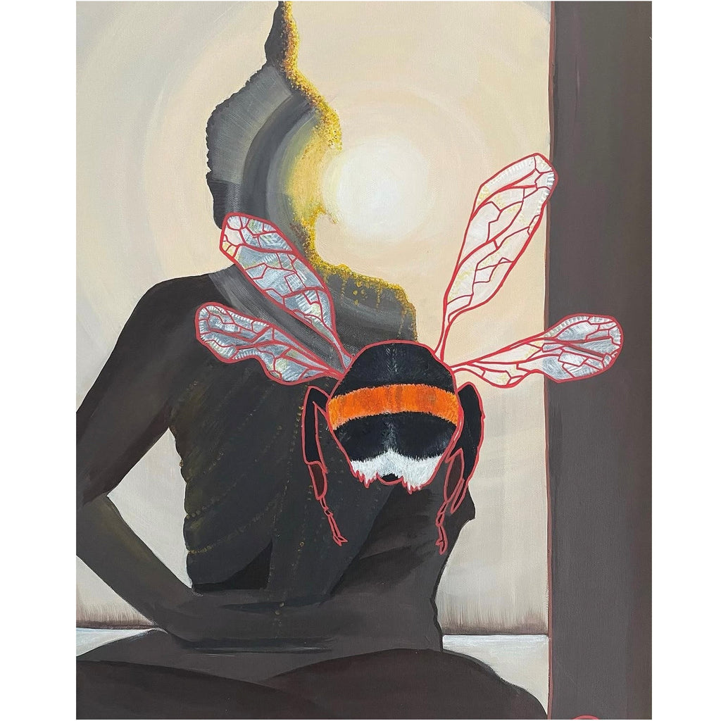 Original art - Bumblebee explorer by Malin Carlsson