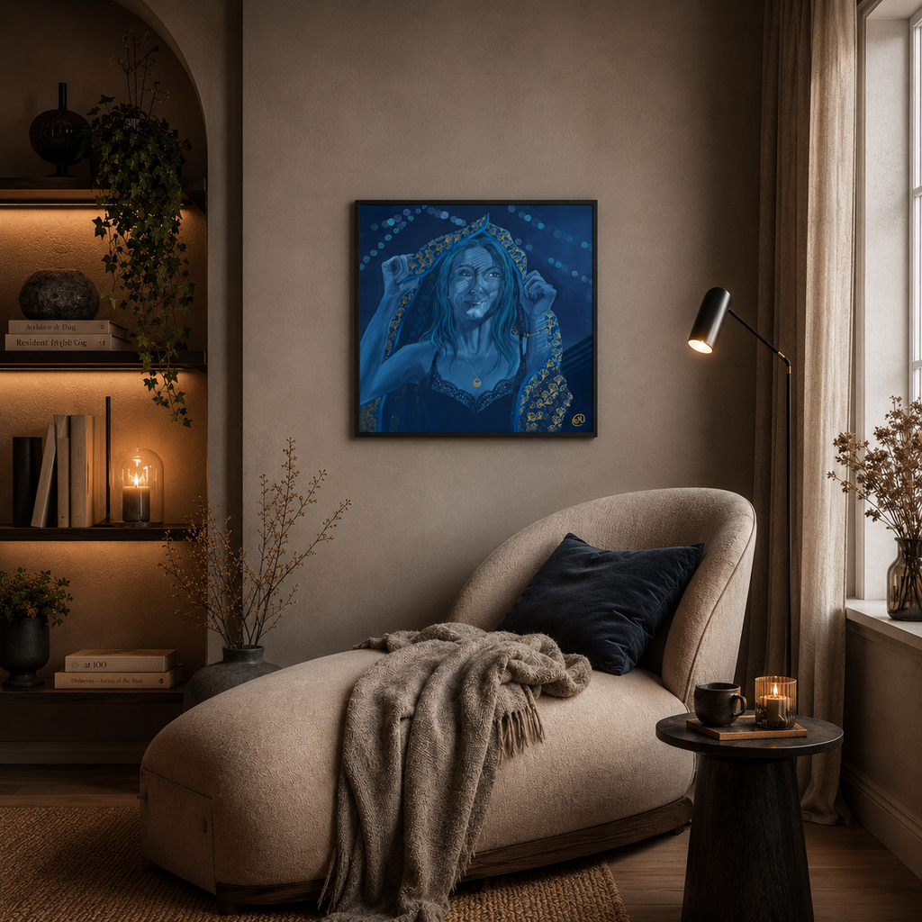 Original art - A quiet corner by Malin Carlsson