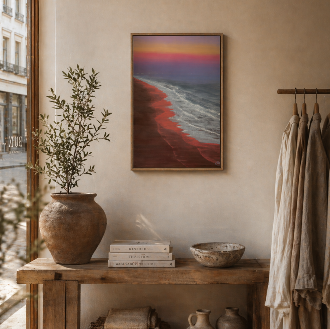 Original art - Dusk reflections by Malin Carlsson