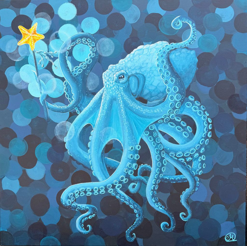 Original art - Hocus Octopocus - by Malin Carlsson