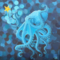 Original art - Hocus Octopocus - by Malin Carlsson