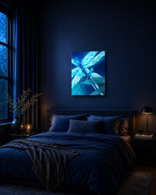 Original art - Dragonflies by Malin Carlsson