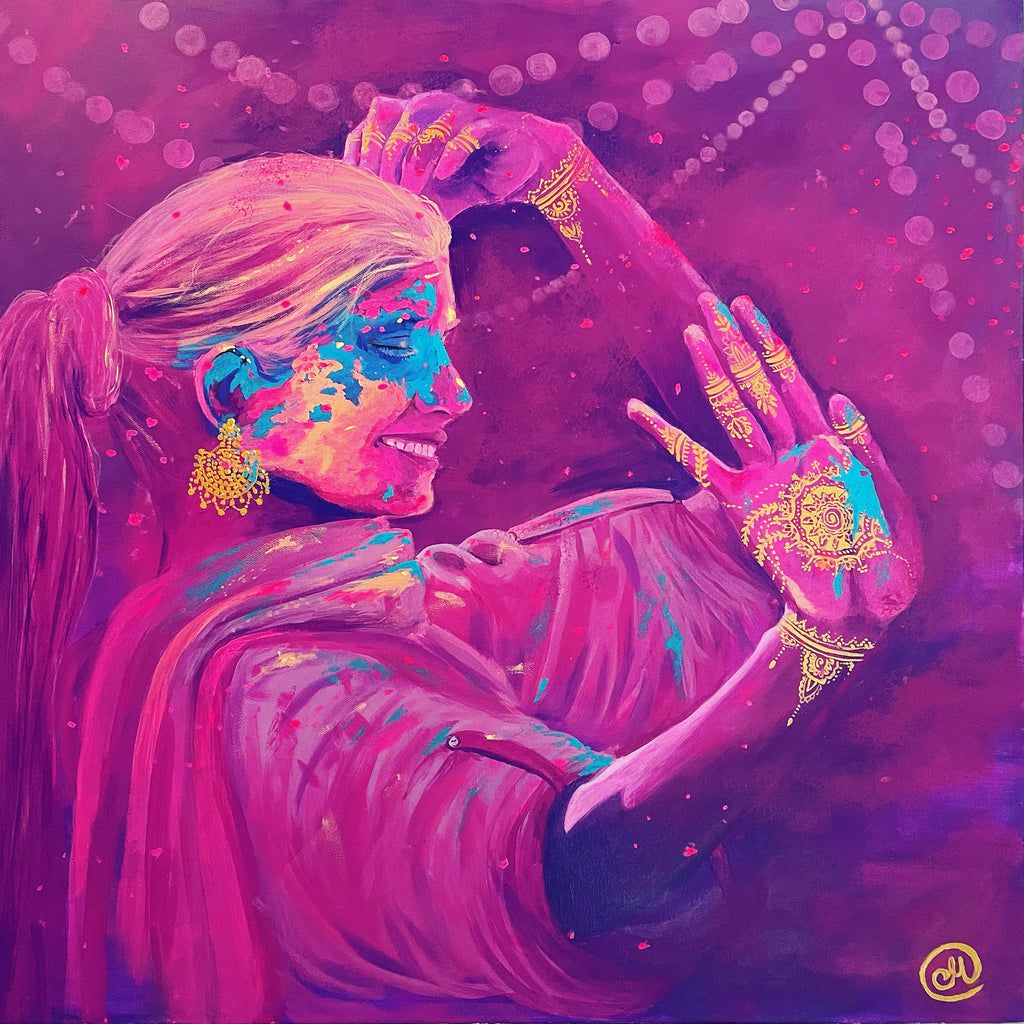 Original art - My boho self by Malin Carlsson