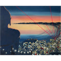 Original art - Warm city nights by Malin Carsson