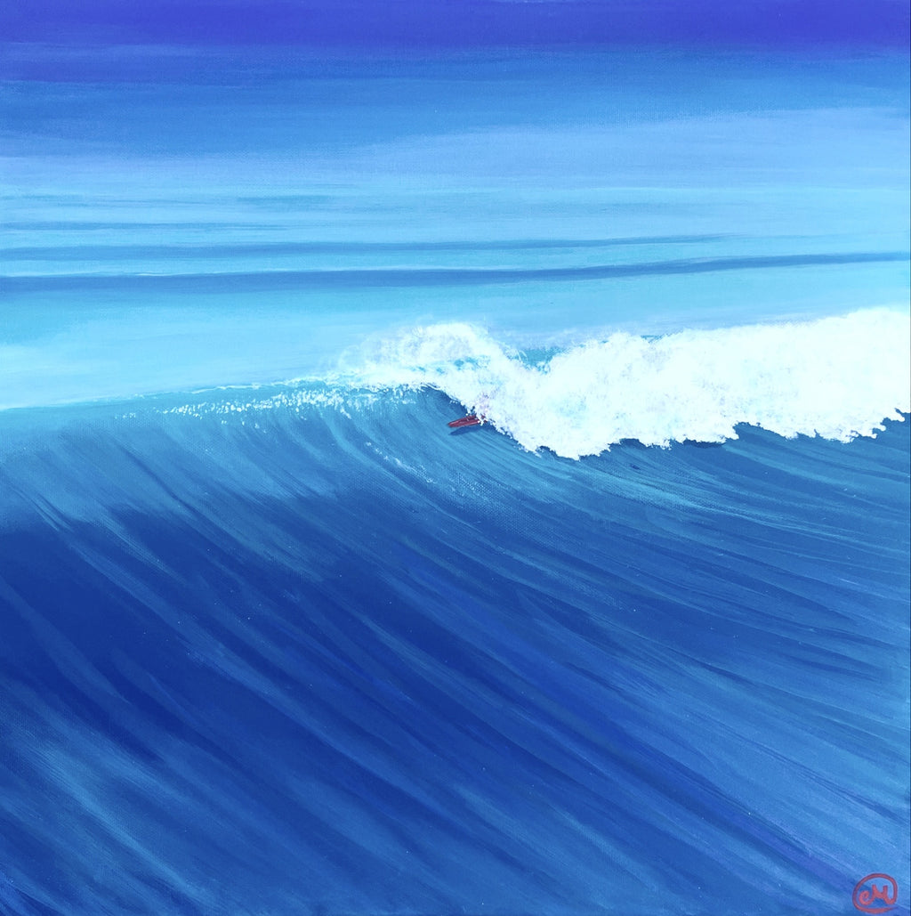 Original art - Waves by Malin Carlsson